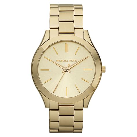 michael kors mk3179 slim runway|Michael Kors gold tone.